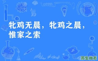 牝鸡司晨是什么生肖？牝鸡司晨打一最佳动物