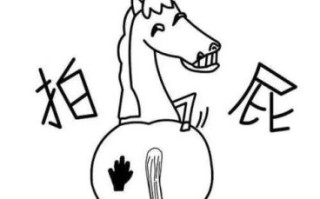 爱拍马屁的人是什么生肖？屁股打一准确生肖