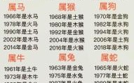 四六年是什么生肖？46年的人属什么
