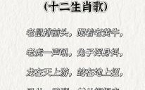 十指生肖是什么？十二生肖小孩指什么生肖