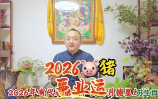 2026年猪生肖运程大揭秘：属猪人如何把握机遇迎接挑战？事业财运又将有何变化？