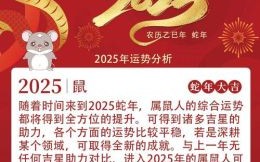 2025是什么生肖？2025鼠年还是牛年