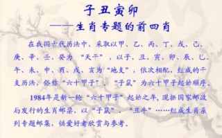 子丑寅卯是什么生肖？子丑寅卯打一正确动物