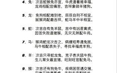 一黑一白是什么生肖？九字在上不一定是什么生肖