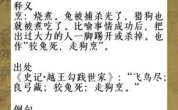 兔死狗烹是什么生肖？兔死狗烹打一最佳动物