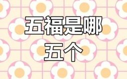 五福是什么生肖？五福正确答案打一肖