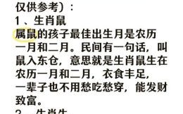 一月是什么生肖？正月是几月