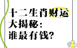 最有钱的生肖是什么？12生肖谁最有钱
