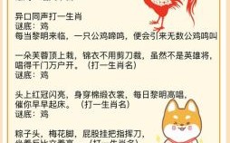 猜什么是什么生肖？猜是什么动物