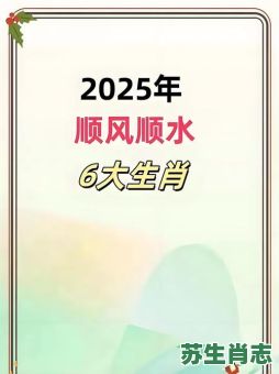 今年是什么生肖年？2025年是哪个生肖年