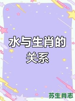 水是什么生肖？水打一个准确生肖