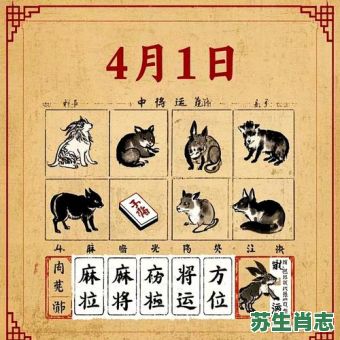 走四方是什么生肖？走四方打一准确动物