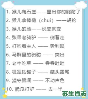 藏头露尾是什么生肖？藏头露尾打一最佳动物