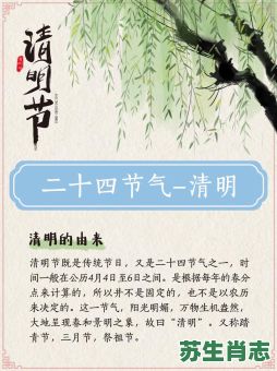 清明节是什么生肖?清明节最正确一肖 清明节是什么生肖?清明节最正确一肖