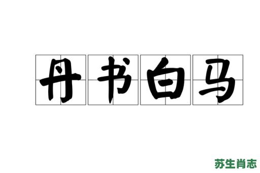 丹书白马是什么生肖?丹书白马最正确动物 丹书白马是什么生肖?丹书白马最正确动物