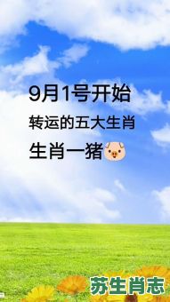 九月是什么生肖？九月第一最准确生肖
