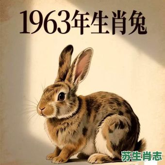 1963年是什么生肖？63年属兔人寿命有多长