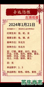 2021是什么生肖年？2024年是什么年生肖