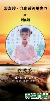 大浪淘沙是什么生肖？大浪淘沙正确答案一肖