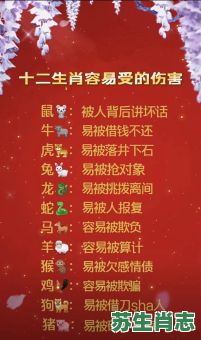 容易受骗的是什么生肖？12生肖谁最容易受骗