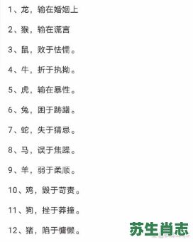 归毫芒是什么生肖？空芒生肖是指什么生肖