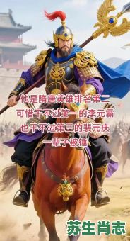 裴元庆是什么生肖？裴元庆最后娶了谁