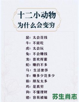 穷困潦倒是什么生肖?穷指什么生肖 穷困潦倒是什么生肖?穷指什么生肖