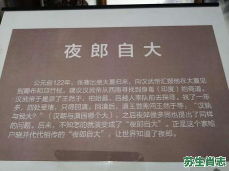 夜朗自大是什么生肖？夜郎自大打一准确生肖