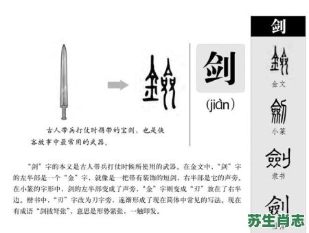剑是什么生肖？剑字打一准确生肖