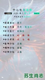 壬申日是什么生肖？戊子日是什么生肖