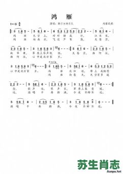 胡雁是什么生肖？鸿雁打一生肖