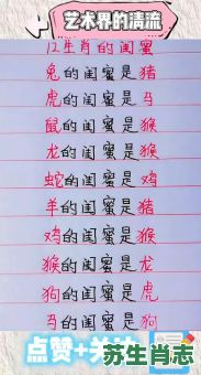 谊是什么生肖？代表友谊的生肖是哪个生肖