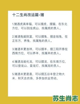 2026年生肖猪的全年运势解析：财运如何提升，健康要注意哪些方面？