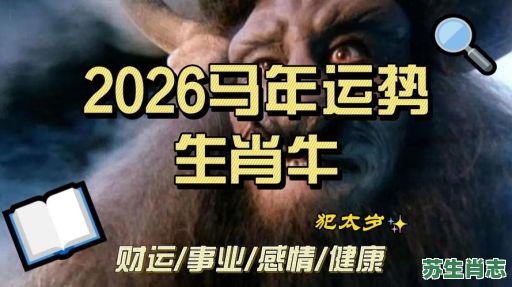 生肖牛2026年运势详解：事业爱情财运健康全面解析，如何把握机遇化解危机？